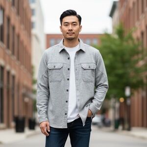 KUHL‎ | Mountain Grown Button Up Shirt Granite Gray size Small